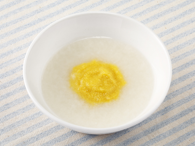 とうもろこし&じゃがいものパンがゆ