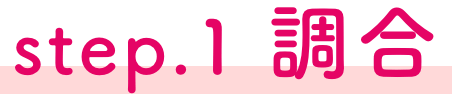 step1 調合